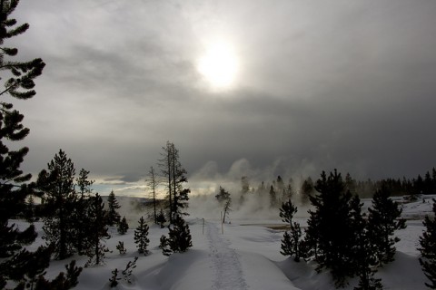 Steam and Snow